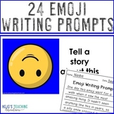 NO PREP Emoji Writing Prompts | Social Emotional Learning 