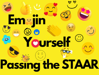 Preview of Emojin Yourself STAAR Poster
