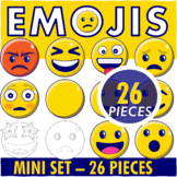 Emojis Smiley Faces  Emoticons Clipart - MINISET
