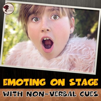 Preview of Emoting on Stage with Non-verbal Cues