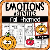 Emotions Activities Fall /Autumn Themed (Special Education)