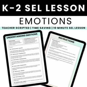 Preview of Emotion Detectives: A 10 Minute SEL Lesson for K-2 Students | FREEBIE