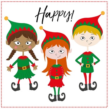 Emotion Elves - With Bonus Gift! by Arty Alex - Clipart and Graphic Design