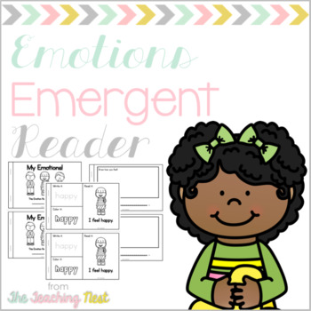 Preview of My Emotions Emergent Reader!