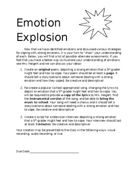 Preview of Emotion Explosion