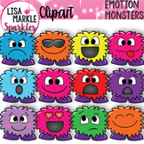Warm Fuzzy Monster Emoji Emotions Clipart