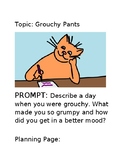 Emotion (Grouchy) Writing Prompt