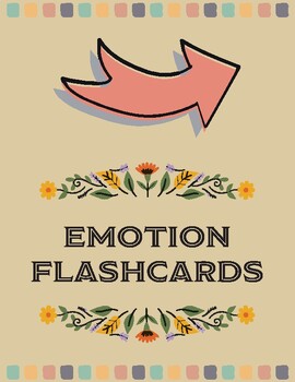 Preview of Emotion Identification Flashcards
