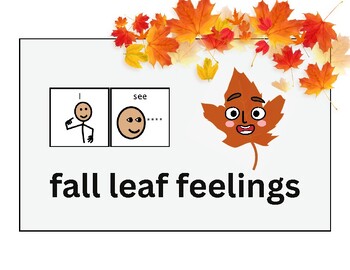 Preview of Emotion Identification - I see fall leaves