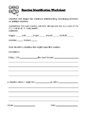 Emotion Identification & Regulation Worksheet