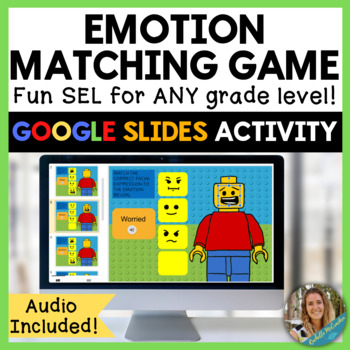 Preview of Emotion Matching Game Google Slides