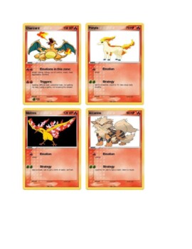 Preview of Emotion Pokémon Cards