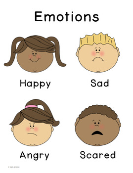 Emotion Posters and Lesson by Gwen Jellerson | Teachers Pay Teachers