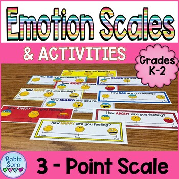Preview of Feeling Scales & Activities