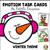 Emotion Task Cards For Little Learners