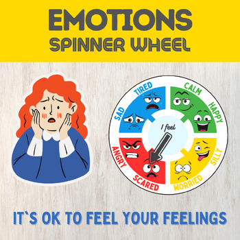 Emotions Spinner Wheel (French) – Mornings Together