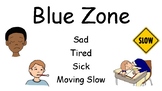 Emotion Zones posters and Tools for self regulation picture cards