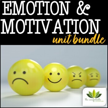 Preview of Emotion and Motivation *UNIT BUNDLE*