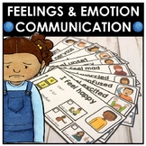 Emotion and feelings communication cards Behavior control 