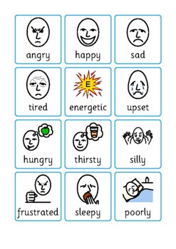 Emotion cards by Corinne Radford | TPT