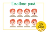 Emotions pack - boy 4