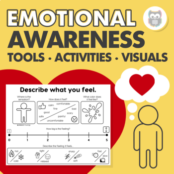 Preview of Emotional Awareness Activities | Social Learning, Feelings | Speech Therapy