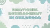 Emotional Development Interactive Slides PPT