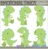 Emotional Dinosaurs Clipart