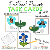 Emotional Flowers Task Cards | Emotion Identification