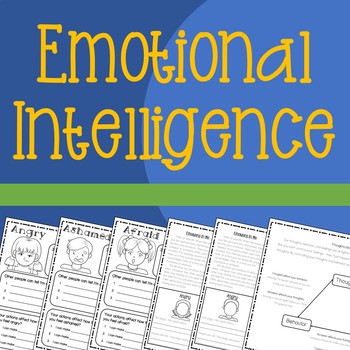 Preview of Emotional Intelligence Activity Pack