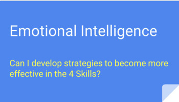 Preview of Emotional Intelligence | Communication Lab