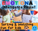 Emotional Intelligence Playset: Sorting & Matching Fun for kids