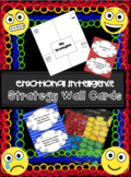 Emotional Intelligence Strategy Wall Cards- editable (RULE