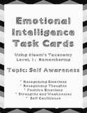 Emotional Intelligence Task Cards Using Bloom's Taxonomy: 