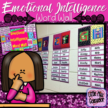 Preview of Emotional Intelligence Word Wall
