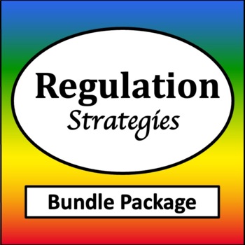 Preview of Emotional Regulation Activities Bundle {Posters, Worksheets, Strategies}