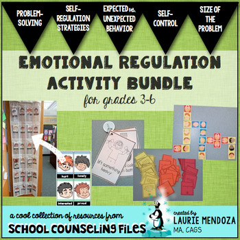Preview of Emotional Regulation Activity Bundle - Save 25%!