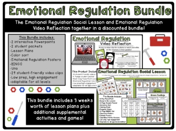 Preview of Emotional Regulation Bundle