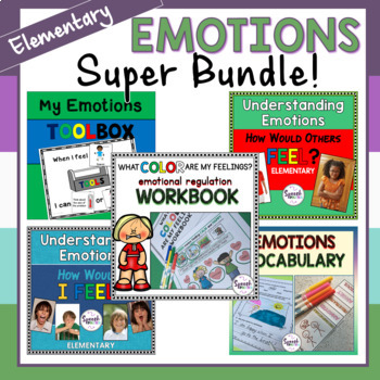Preview of Emotions Super Bundle: Elementary