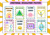 Emotional Regulation & Calming Corner Classroom Posters