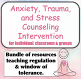 School Counseling Anxiety/Stress Intervention with Pre/Post test!