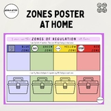 Emotional Regulation Poster- Zones