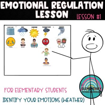 Preview of Emotional Regulation Skills for Elementary Students