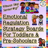 Social Emotional Regulation Visual Aids Toddler & Preschoo