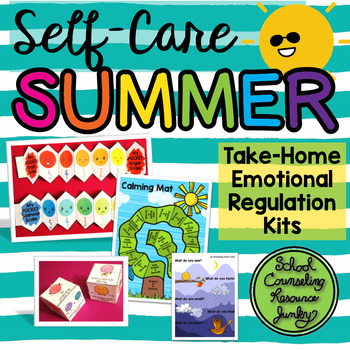 Preview of Emotional Regulation Take-Home Kit: Self-Care Summer