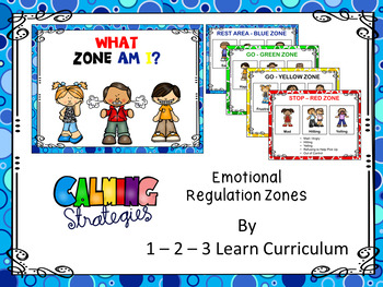 Preview of Emotional Regulation Zones