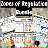 Emotional Regulation Zones Growing Bundle |Posters, Activi