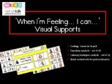 Emotional Regulation board, Feelings check in, Calming strategies