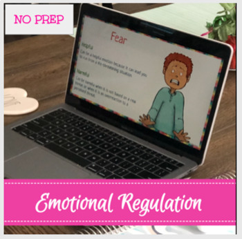 Preview of Emotional Regulations | 7-Day SEL Unit | Digital Resource | No PREP 