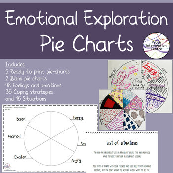 Preview of Emotional Exploration - Emotional Pie Charts